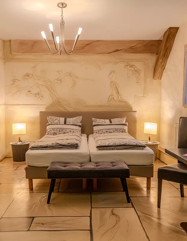 Zimmer der Pension Casa Luciko in Brachwitz