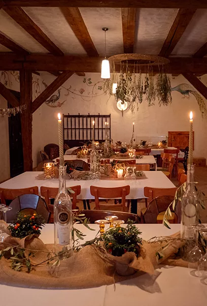 Veranstaltungsraum bei Ciccio's Pizzeria in Brachwitz