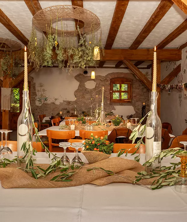 Gastraum von Ciccio's Pizzeria in Brachwitz
