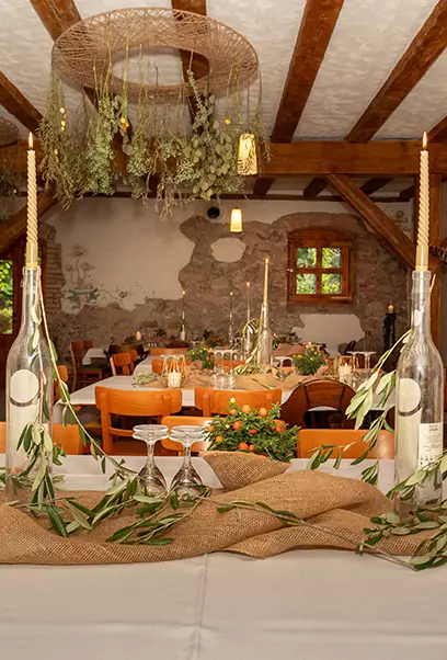 Gastraum von Ciccio's Pizzeria in Brachwitz
