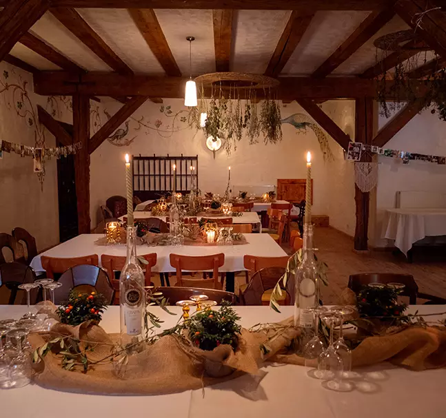 Veranstaltungsraum bei Ciccio's Pizzeria in Brachwitz